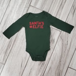 Joe Fresh Santa onesie